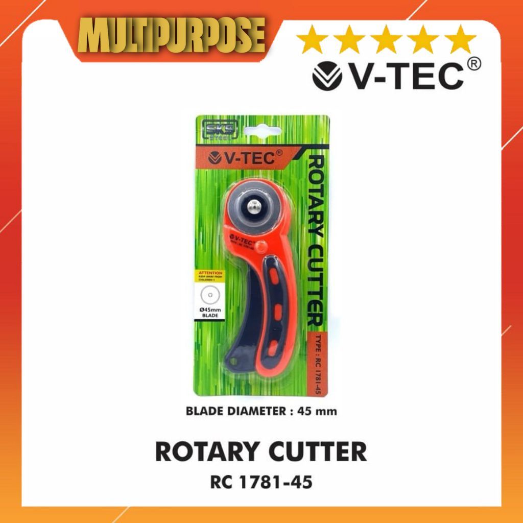 

V-TEC ROTARY CUTTER PEMOTONG PUTAR 28MM 45MM