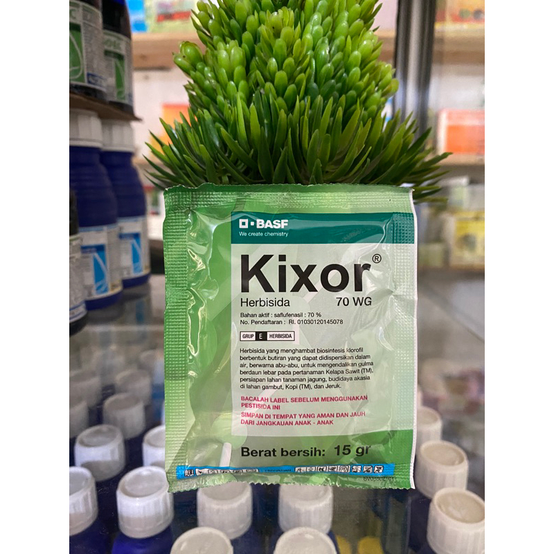 Herbisida Kixor 70 WG Kemasan original Pabrik 15 gram