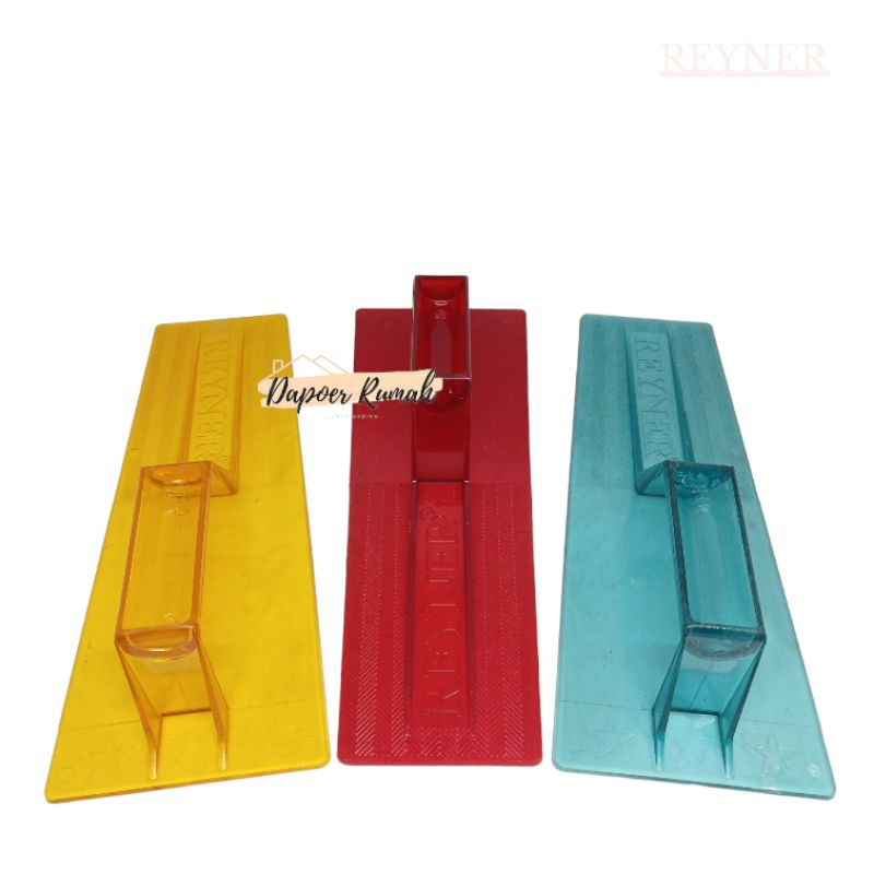 Raskam KRISTAL PVC Tebal Reyner GoldenOx/Raskam Tumpul/Roskam Plastik/Kasoet/Penghalus Acian