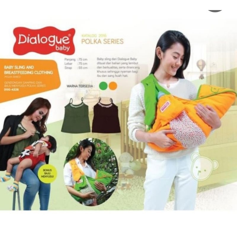 Gendongan Bayi Samping Dialogue Polca Series