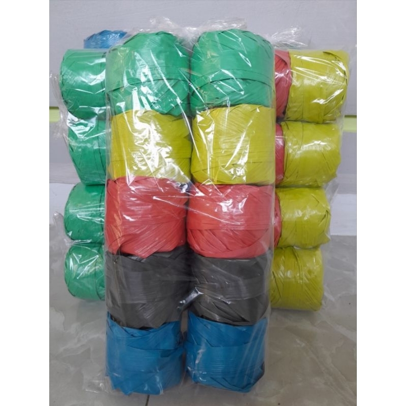 

Tali Rapia 5 pack isi 50 rolll Tali plastik gulungan