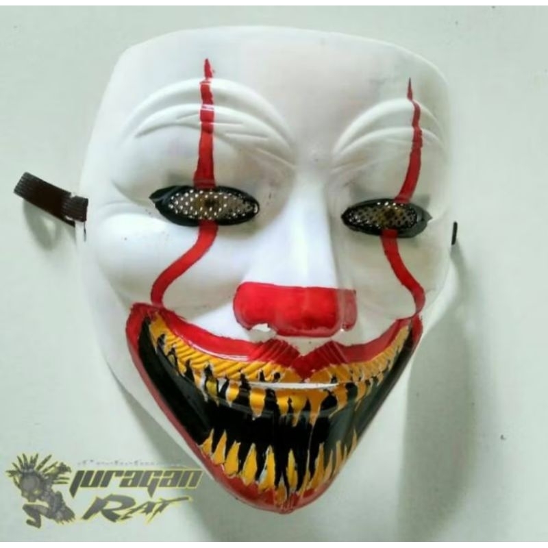 Topeng Hacker Gobling Moond Seram Halloween