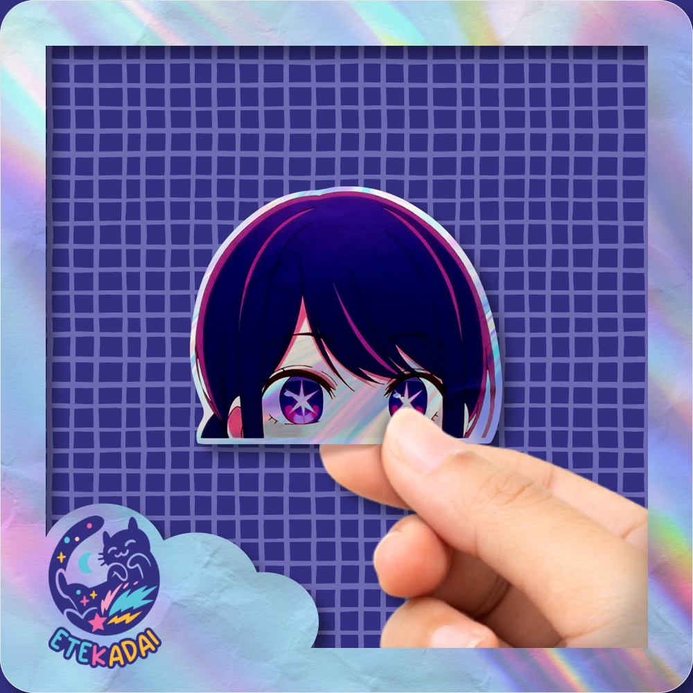 

Stiker Hologram Anime Oshi No Ko Ai Hoshino