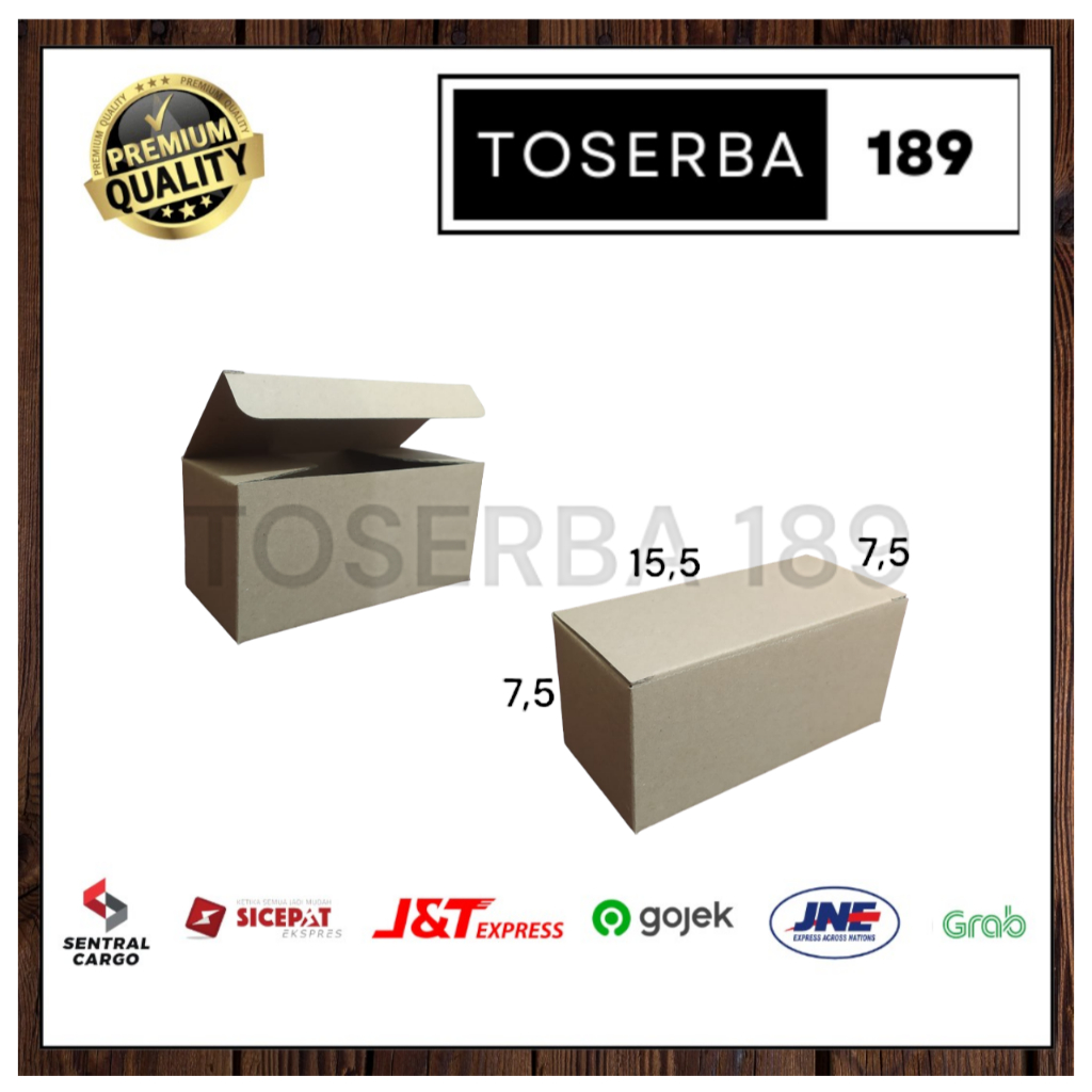 

kardus packing diecut/box pizza uk 15x7,5x7,5 cm