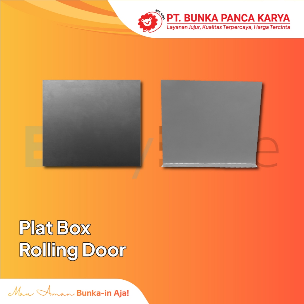 Plat Box Rolling Door Bunka