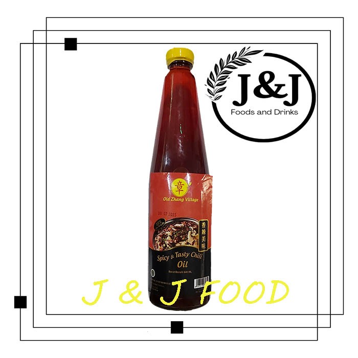 

Old Zhang Village Spicy & Tasty Chili Oil 640 ML