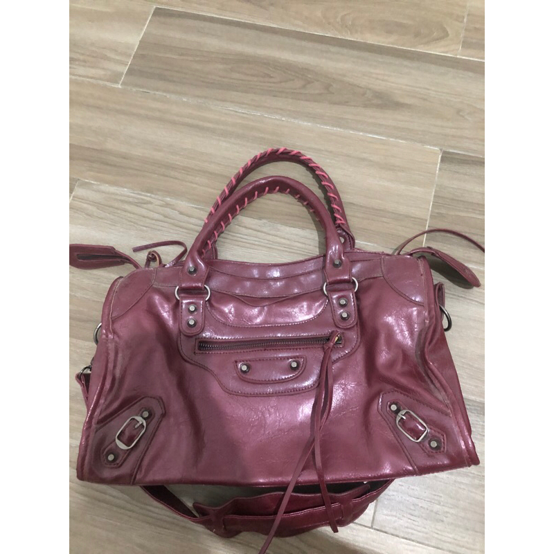 PRELOVED TAS BALENCIAGA MERAH mirror origianl