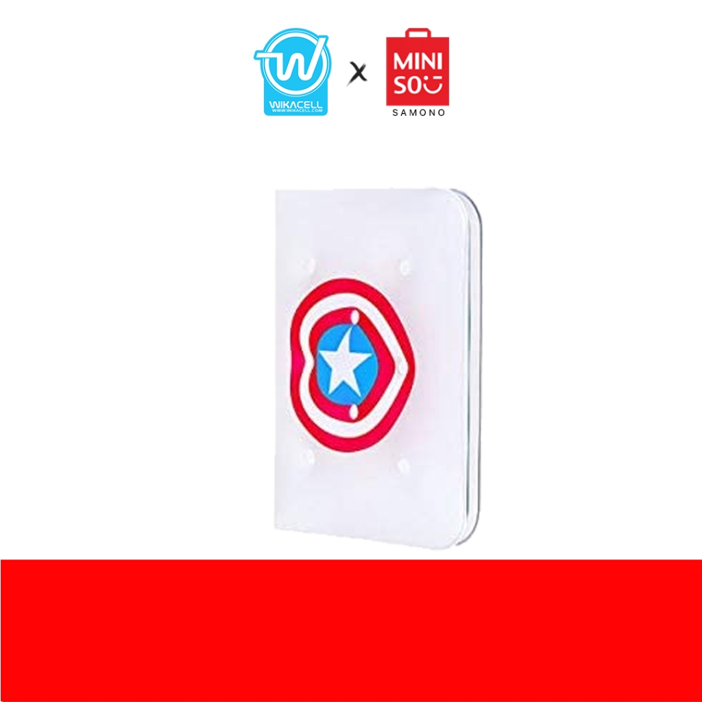 

Miniso Memo Book Marvel Collection Air Cushion - Shield/Buku Memo Miniso Koleksi Marvel Bantalan Udara - Perisai