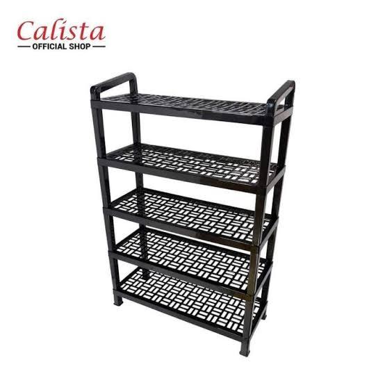 #316 Rak Sepatu Susun 5 || Rak Sepatu Sandal Cosmic Calista 5 Susun