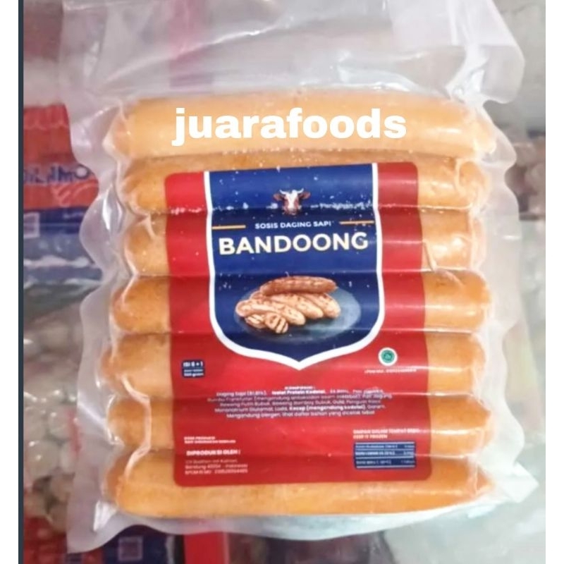 

Sosis sapi bandoong isi 7 (500 gr)