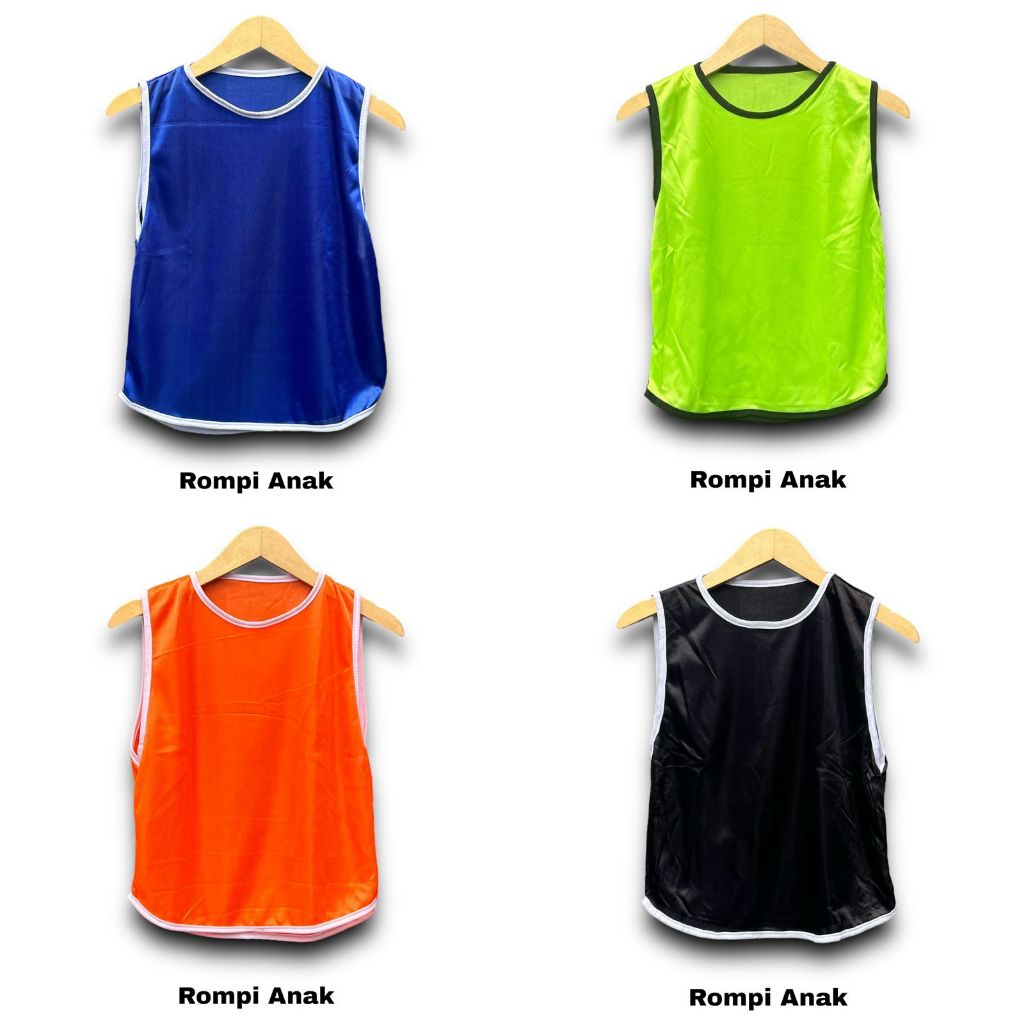 Rompi Futsal Anak Laki Laki Murah Rompi Bola Cowo Cewe Anak SD SMP Rompi Latihan Bola Rompi Training