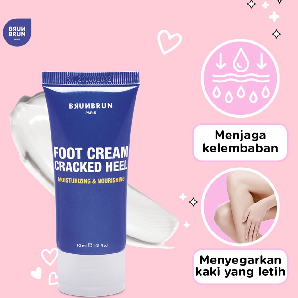 Brunbrun Paris Foot Cream Cracked Heel