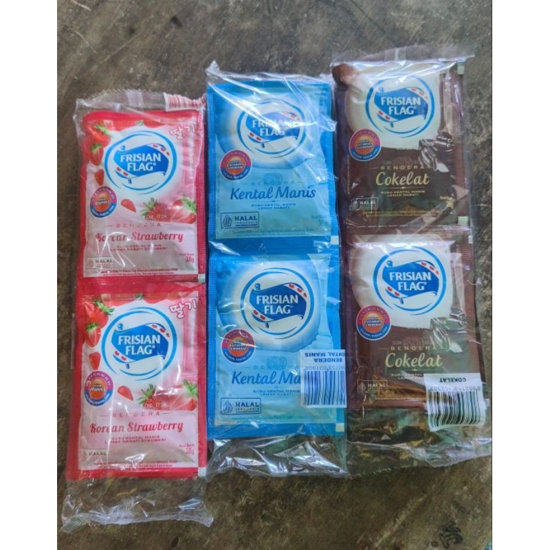

Susu Kental Manis Frisian Flag Renceng 6sachet