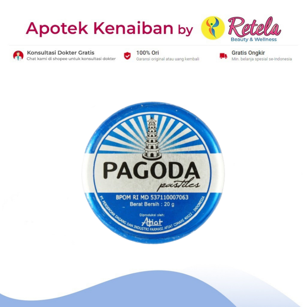 

PAGODA PASTILLES RASA MINT 20GR