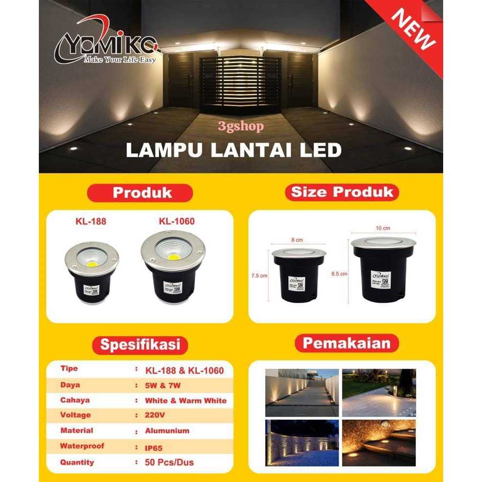 LAMPU LANTAI LED YOMIKO