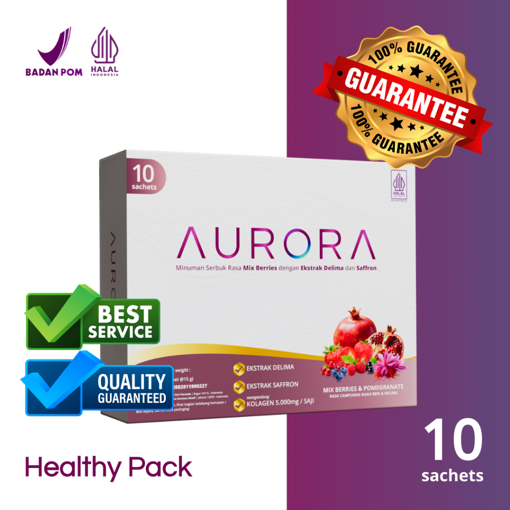 Aurora Saffron Collagen - Healthy Pack 10 Sachet