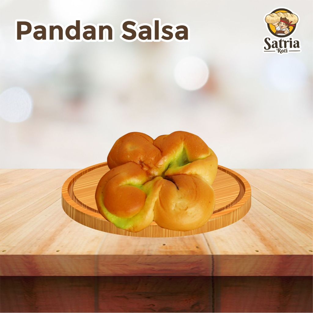 

Pandan Salsa / Roti Manis / Roti Selai Pandan dan coklat / Roti Hajatan