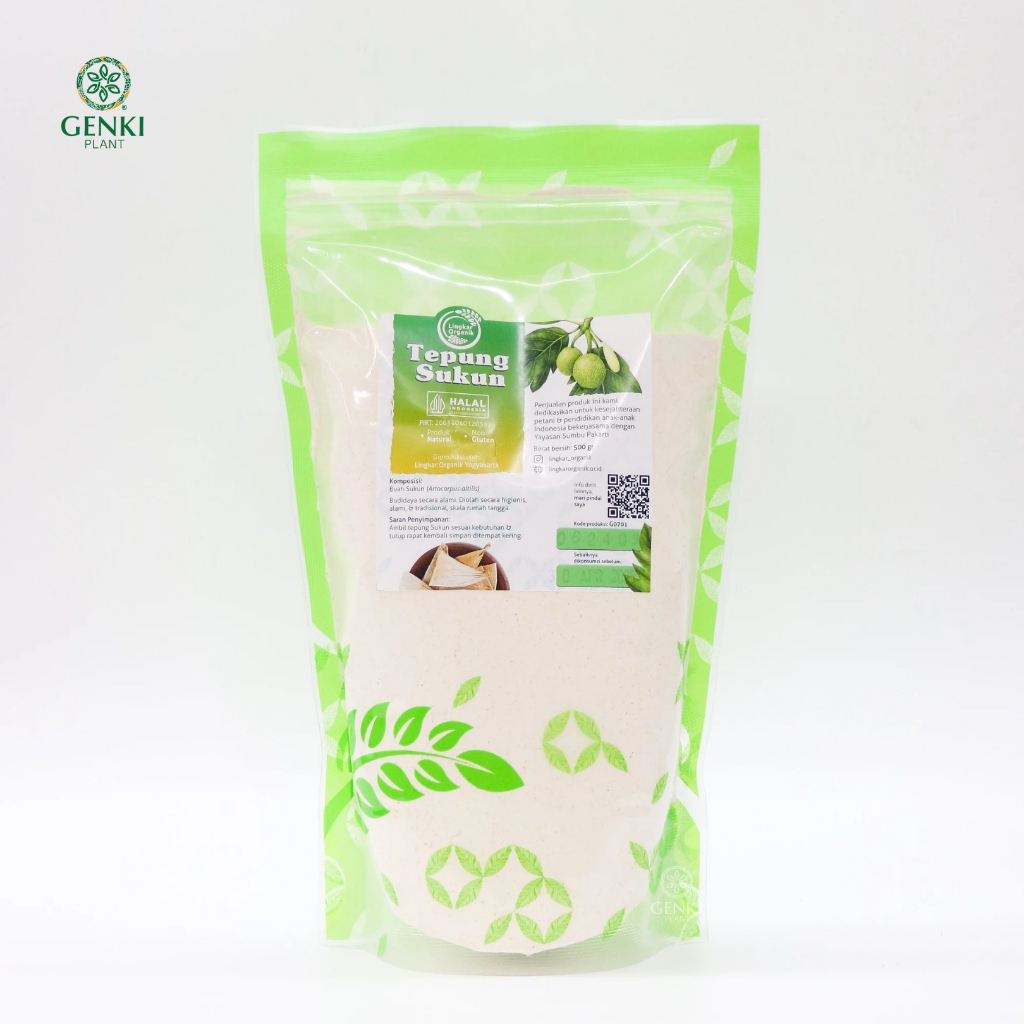

Lingkar Organik Tepung Sukun - 500 g