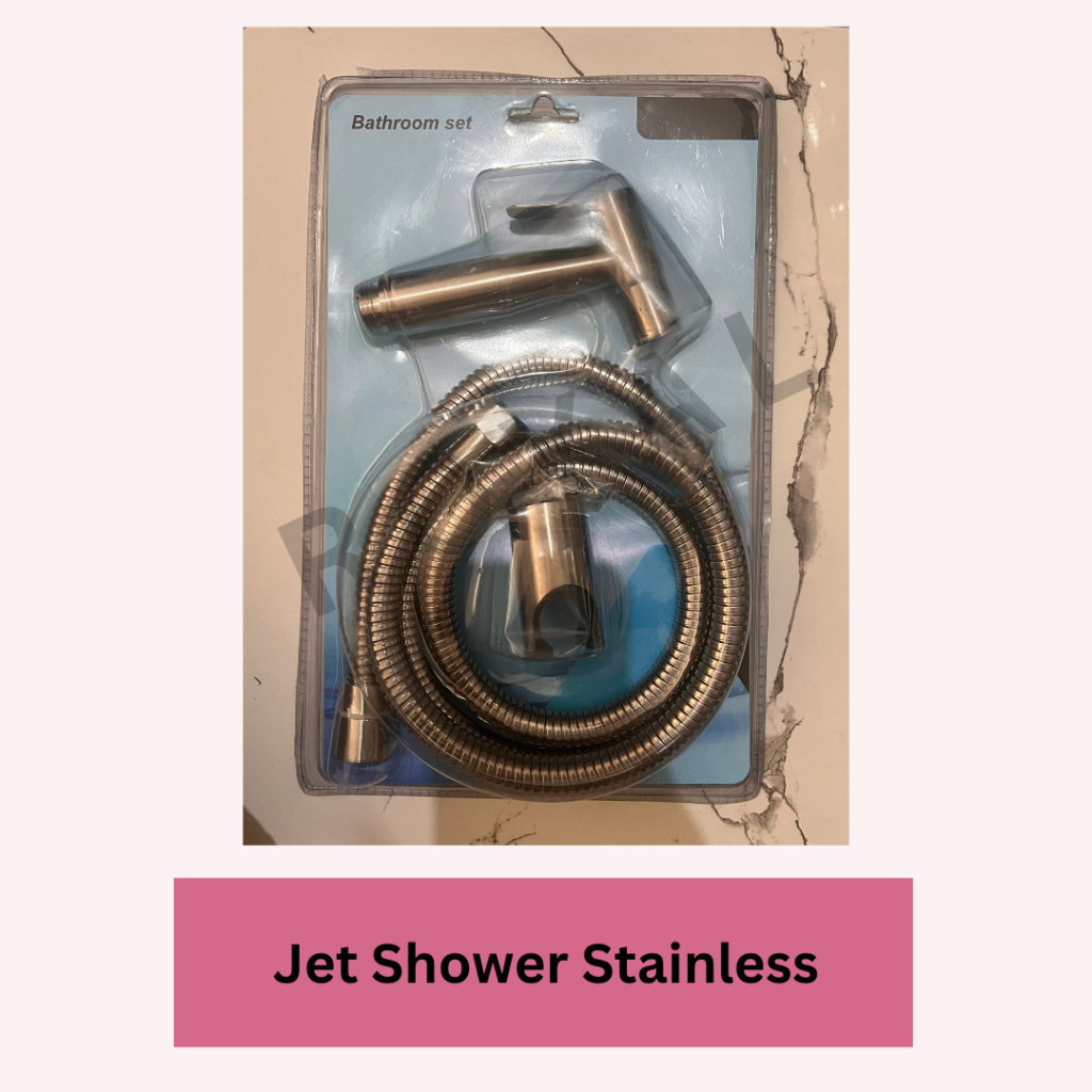 jet shower set stainless steel