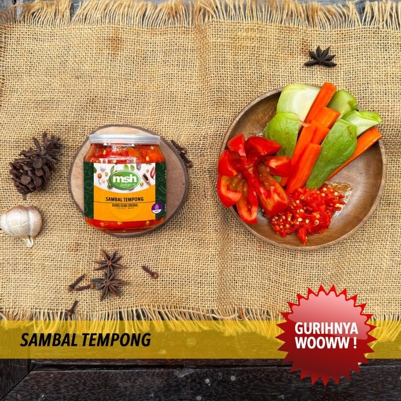 

MSH Sambal Tempong Premium Khas Bali 180 gr
