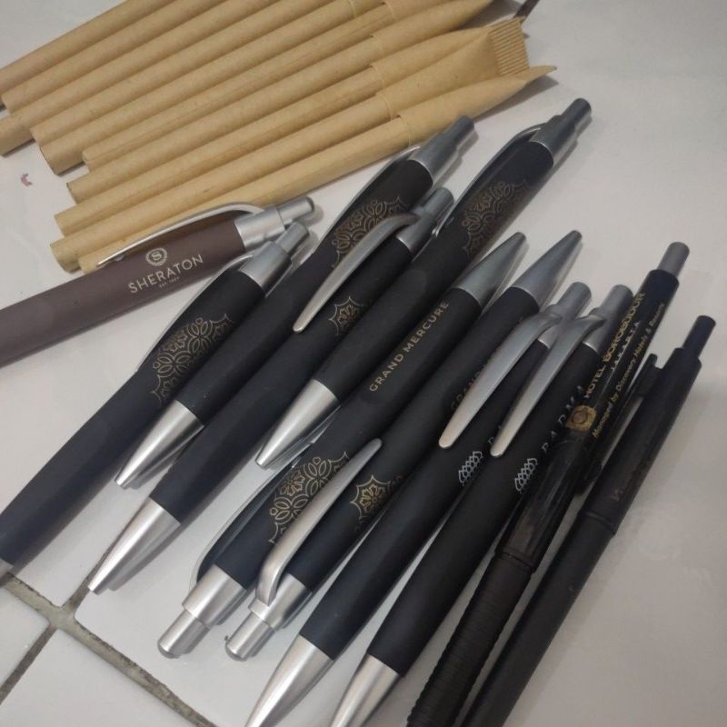 

pulpen ex hotel pena hotel ballpoint hotel murah