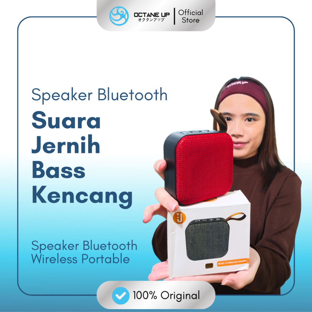 Speaker Bluetooth Mini T5A Portable Premium Octane Up