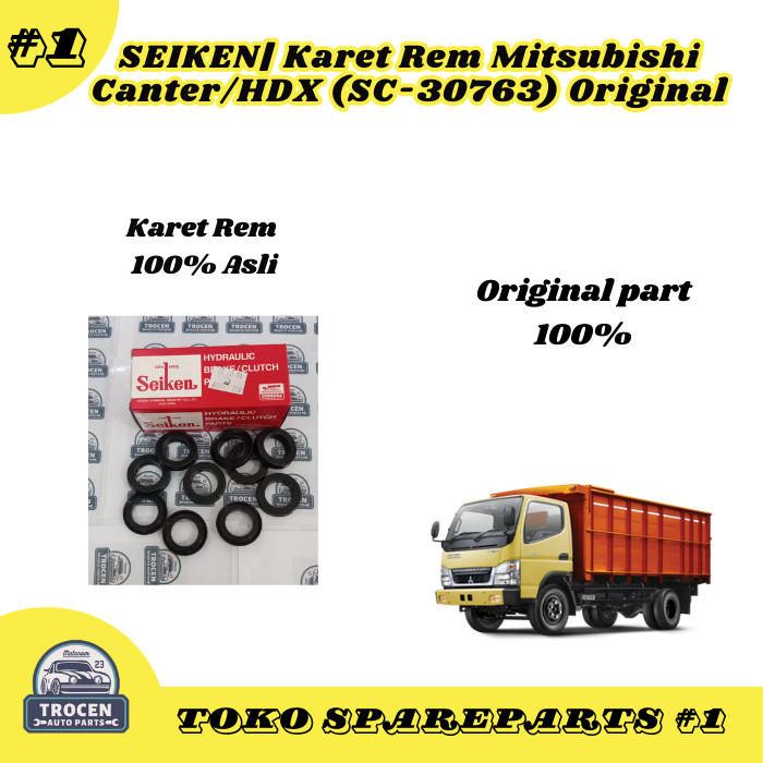 SEIKEN| Karet Rem Mitsubishi Canter/HDX (SC-30763)  (010-30763) Original