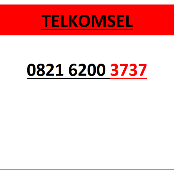 nomor cantik telkomsel simpati seri abab 3737 murah lengkap wn84 390