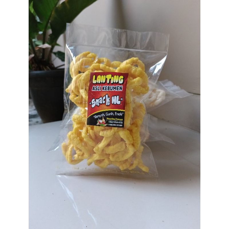

Lanting original asli kebumen rasa super gurih renyah Netto 90 gram