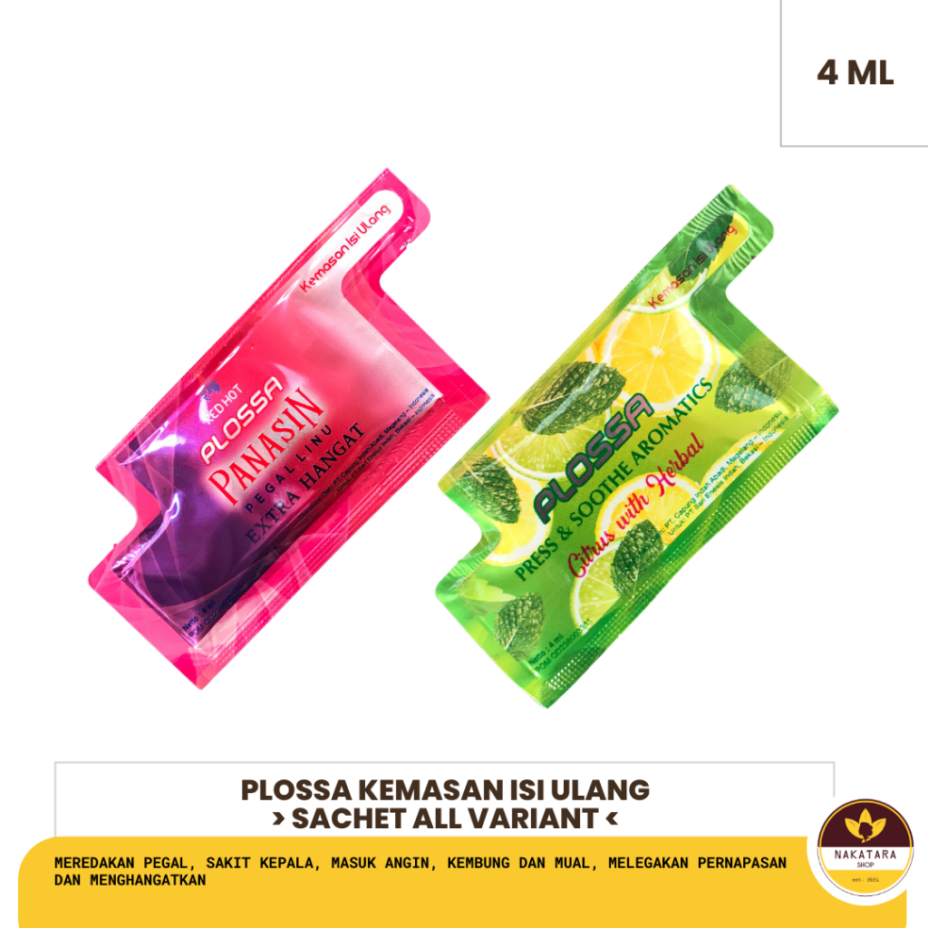 PLOSSA SACHET | KEMASAN ISI ULANG