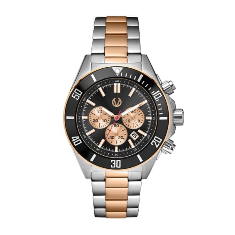 Jam Tangan Pria CHRIST VERRA CV 5807121G-14 BLK Chronograph