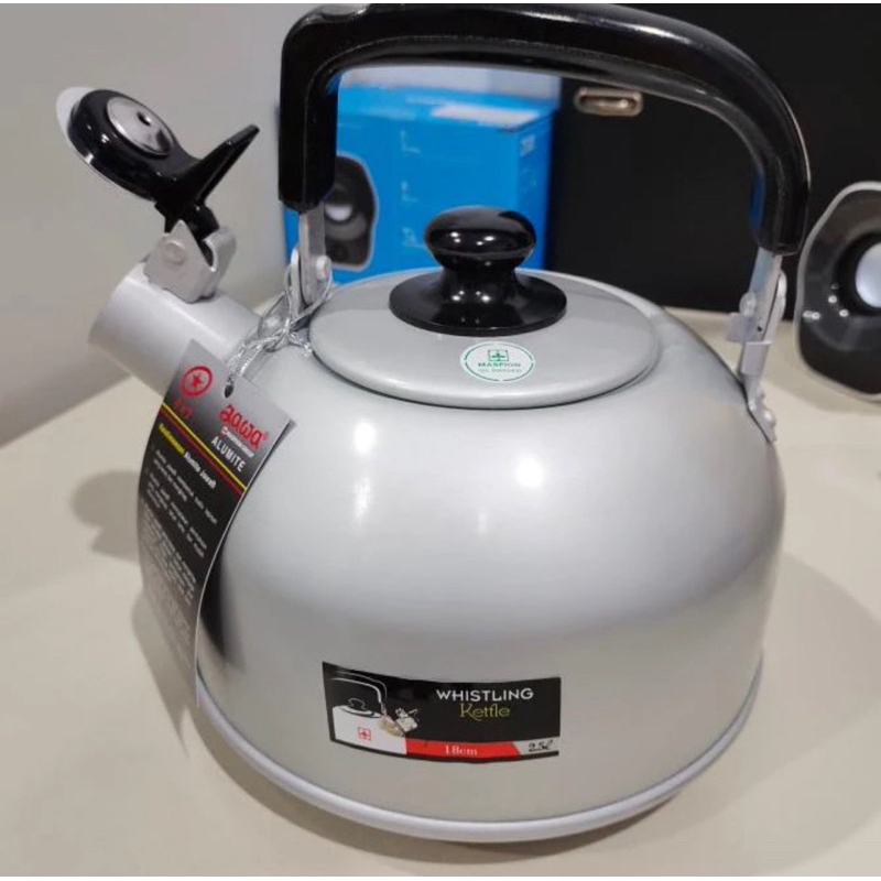 Teko Bunyi / Siul Maspion Whistling Kettle 18cm 2,5lt/ Teko Siul Masak Air Panas/ Cerek Bunyi Maspio