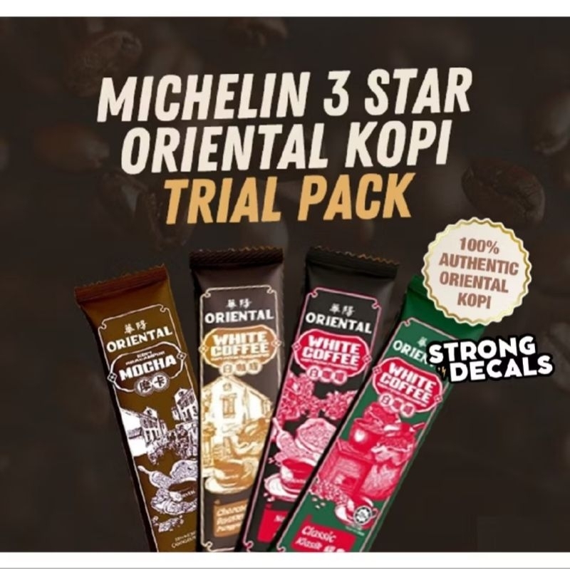 

1Sacet ORIENTAL White Coffee Malaysia / Kopi Oriental Kopi Putih PraCampur