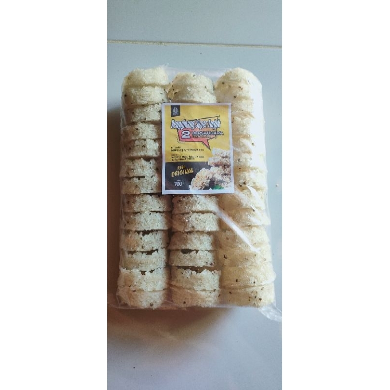 

Rengginang super lorjuk 2 bersaudara isi 39 pcs /pak