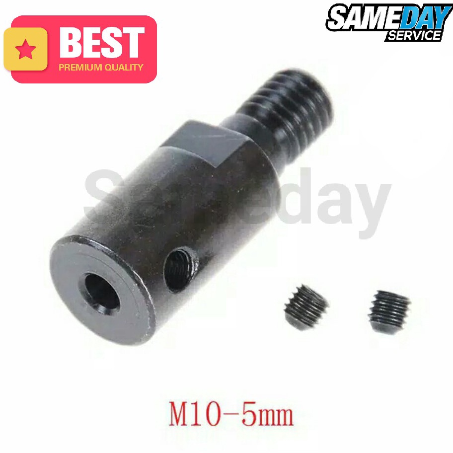 KP8 Adapter Gerinda untuk Dinamo As 5mm Converter M1x5mm