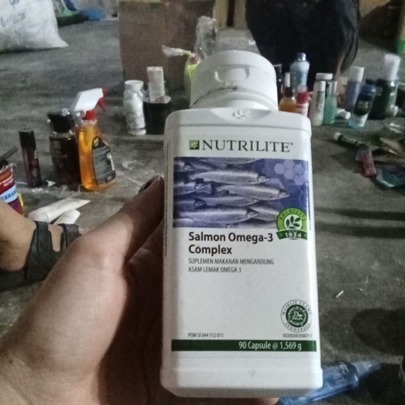 Nutrilite Salmon Omega-3 Complex 90capsul @1,569g