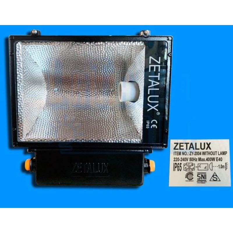 Zetalux Lampu Sorot 400 Watt Komplite