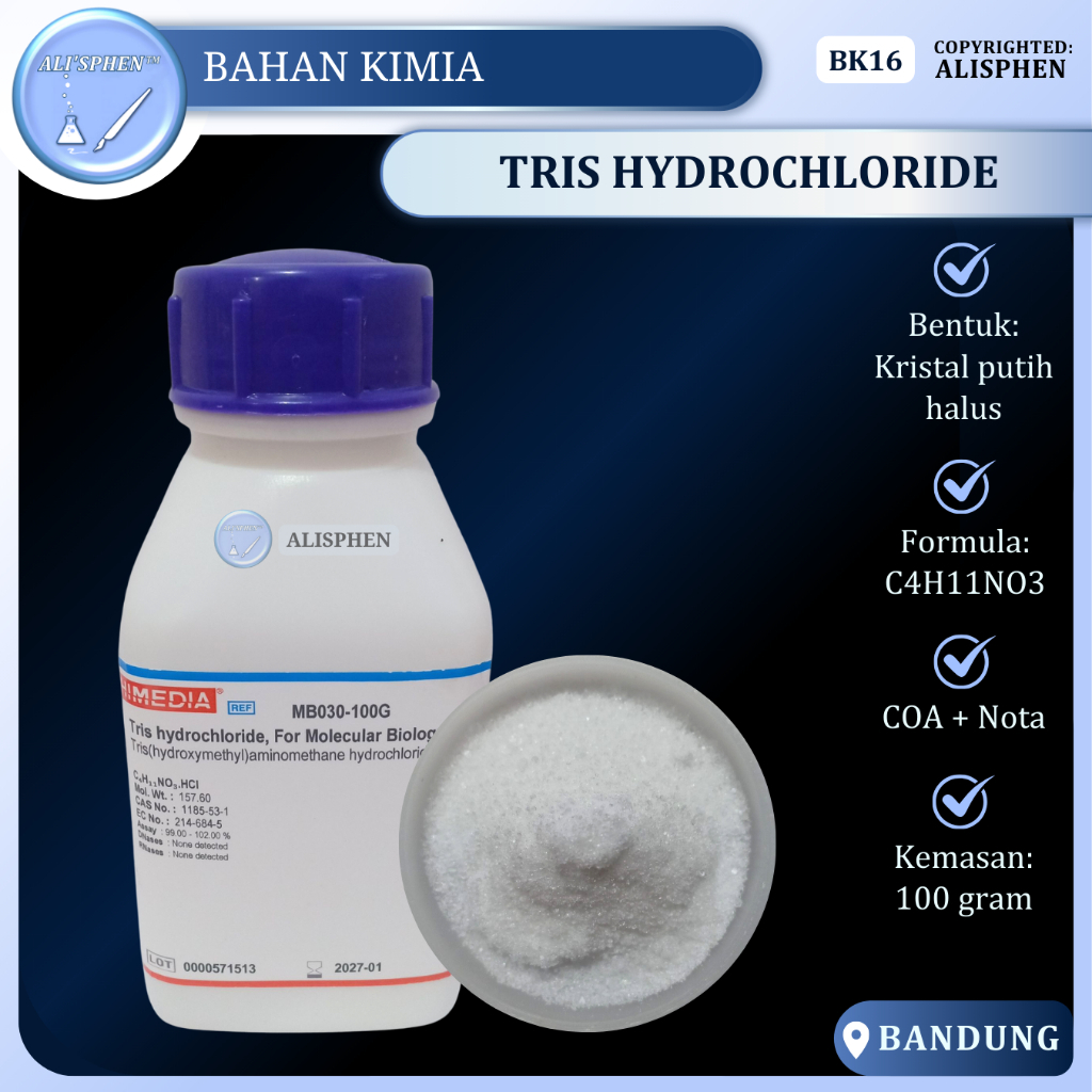 TRIS HCl | Buffer HCl | Himedia 100 GR READY STOCK
