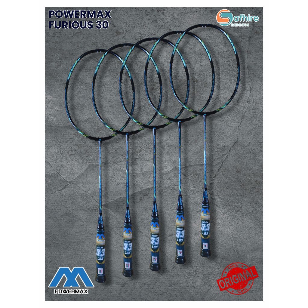 Raket Badminton Power Max Furious 30 Original