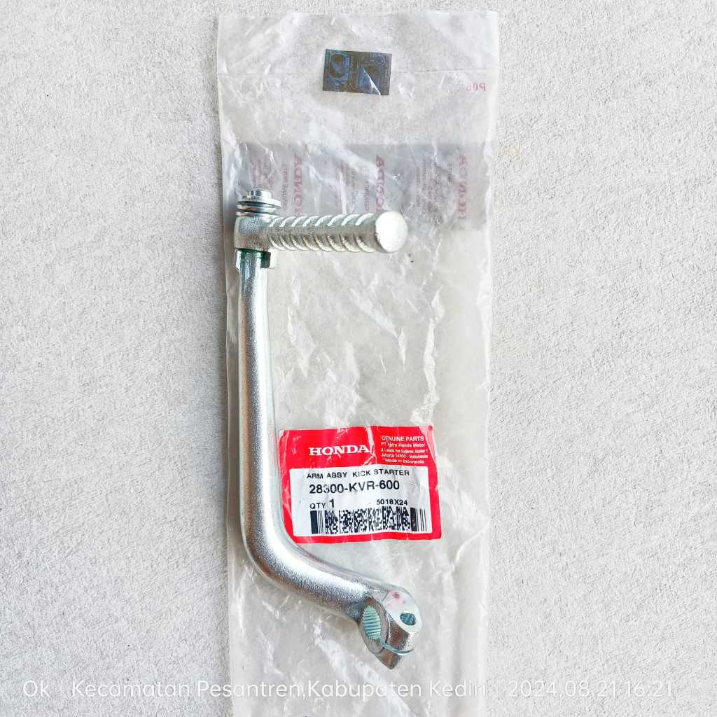 Pedal-Engkol Selah-Slah-Kick Starter-Stater Revo-100 Ori AHM 28300-KVR-600