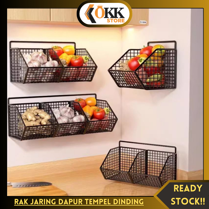 Rak Keranjang Kamar Mandi Keramik Anti Karat Tempel Dinding Tanpa Bor