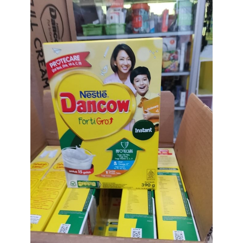 

Dancow FortiGro Instan 390 gram Susu bubuk Susu anak