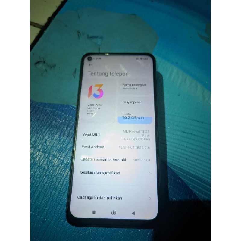 REDMI NOTE 9 MINUS SINYAL MENTOK E SECOND