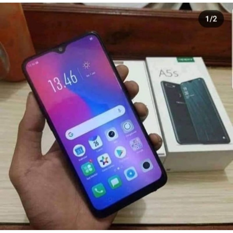 HANDPHONE BEKAS OPPO A5S 3/32 ORI