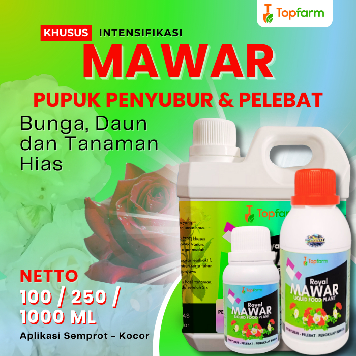 Pupuk Khusus Untuk Bunga Mawar / Pupuk Penyubur Mawar / Pupuk Mawar Hias / Pupuk Penyubur Bunga Mawa