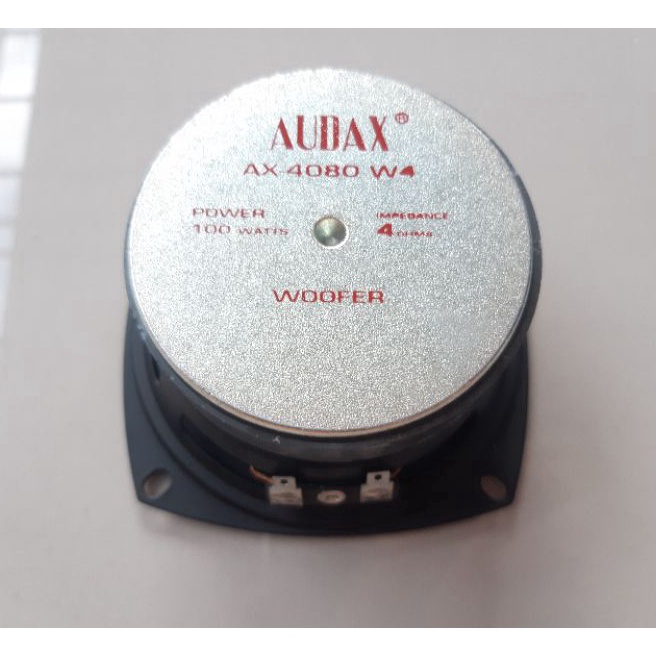 Hemat Orinal AUDAX 4 SPEAKER 4 INCH WOOFER AUDAX AX 4 W4 1watt ORINAL ASLI