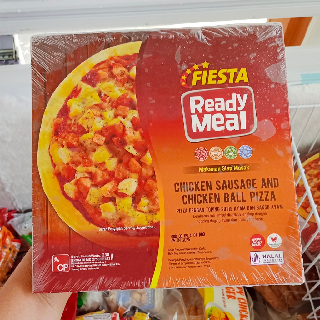 

Fiesta Pizza Ready Meal Frozen Food Yogyakarta Jogjakarta