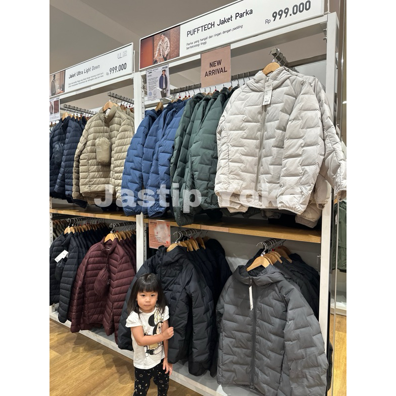 MEN Pufftech Jaket Parka UNIQLO