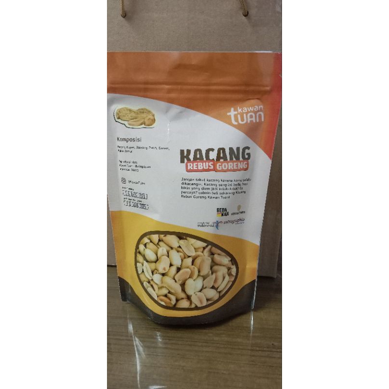 

kacang rebus goreng Kawan Tuan