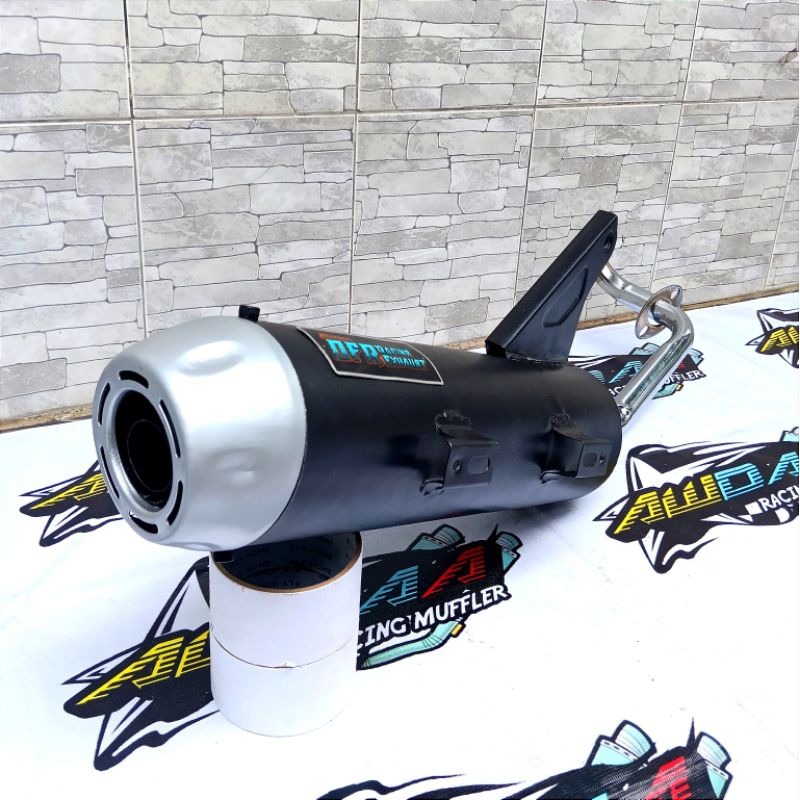 Knalpot tsukigi matic DFR racing BEAT Genio spacy Scoopy beat deluxe street Bass adem